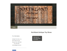 Tablet Screenshot of northlandantiquetoyshow.com